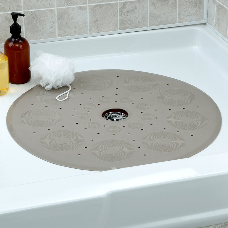 SlipXSolutions Round Shower Mat & Reviews Wayfair